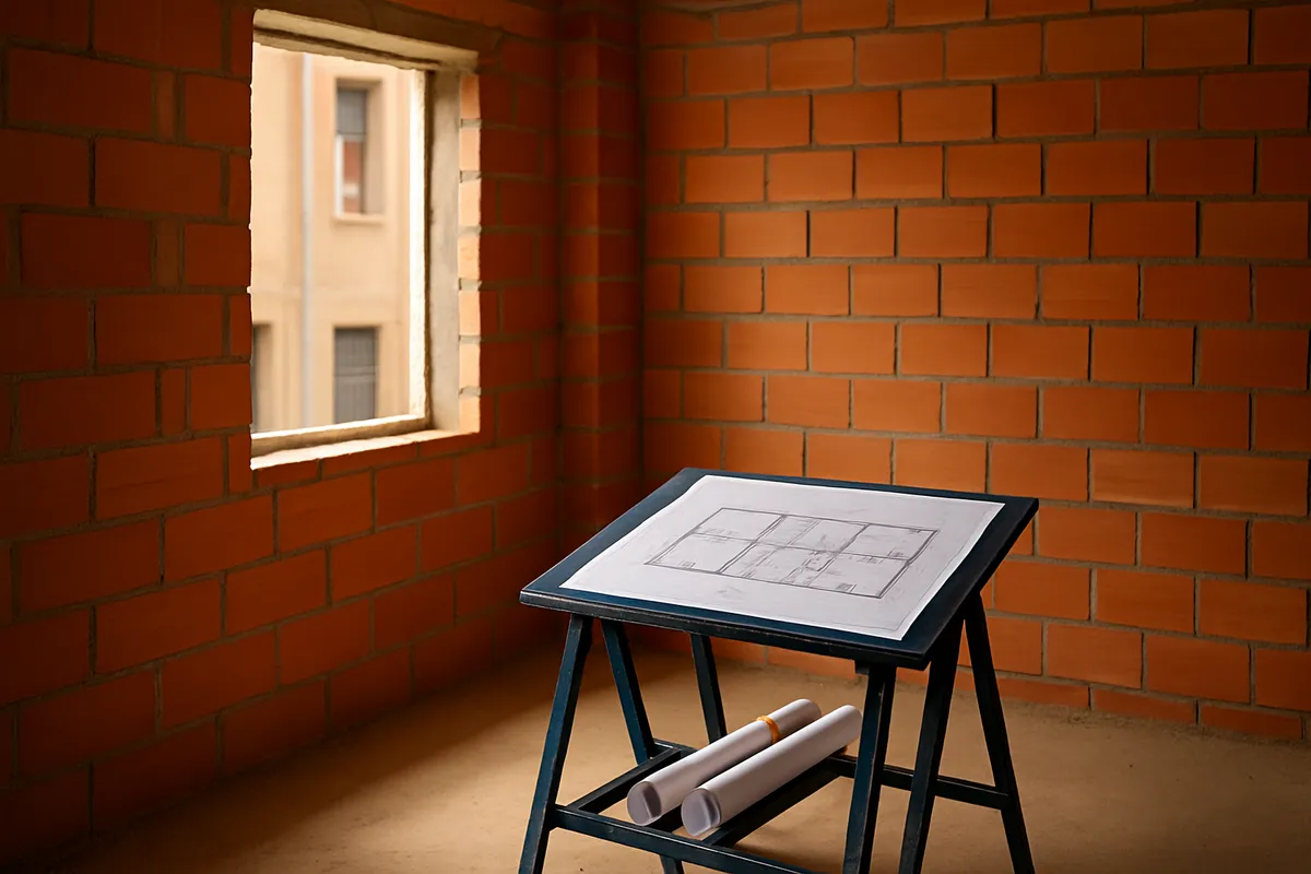 Local comercial en obras de conversión a vivienda