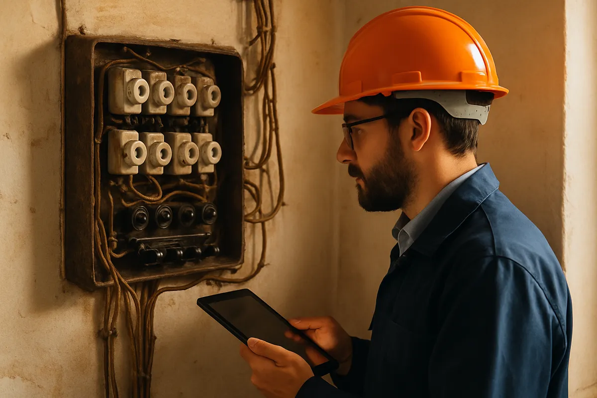 Legalizar una instalación eléctrica antigua o sin proyecto