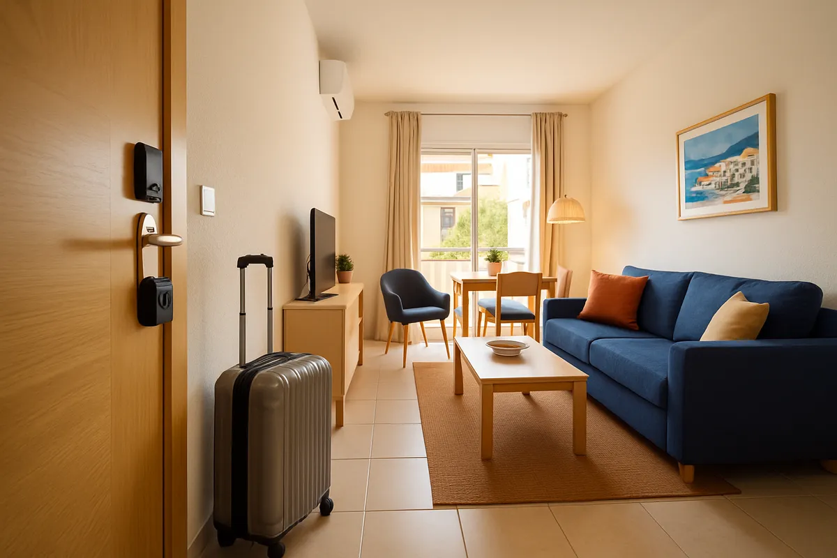 Apartamento turístico preparado para huéspedes